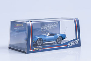 CHEVROLET CORVETTE OPEN CONVERTIBLE 1968 LEMANS BLUE — фото 12