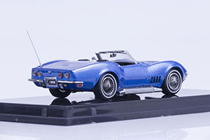 CHEVROLET CORVETTE OPEN CONVERTIBLE 1968 LEMANS BLUE — фото 6