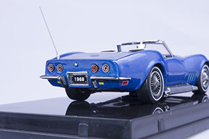 CHEVROLET CORVETTE OPEN CONVERTIBLE 1968 LEMANS BLUE — фото 9