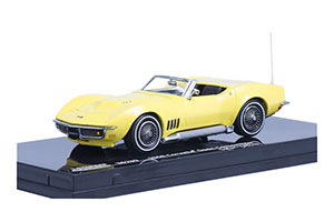 CHEVROLET CORVETTE OPEN CONVERTIBLE 1968 SAFARI YELLOW