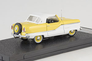 NASH METROPLITAN COUPE 1959 YELLOW/WHITE — фото 3