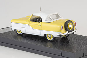 NASH METROPLITAN COUPE 1959 YELLOW/WHITE — фото 4