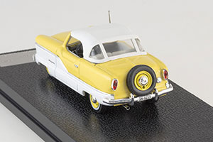 NASH METROPLITAN COUPE 1959 YELLOW/WHITE — фото 5