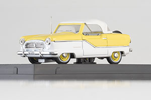 NASH METROPLITAN COUPE 1959 YELLOW/WHITE — фото 6