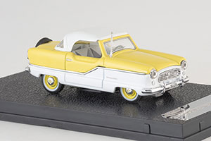 NASH METROPLITAN COUPE 1959 YELLOW/WHITE — фото 2