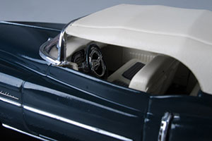 CADILLAC ELDORADO CLOSED CONVERTIBLE 1953 BLUE — фото 10