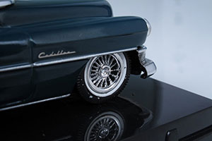 CADILLAC ELDORADO CLOSED CONVERTIBLE 1953 BLUE — фото 11