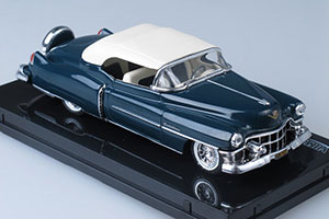 CADILLAC ELDORADO CLOSED CONVERTIBLE 1953 BLUE — фото 2