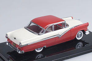 FORD FAIRLANE FIESTA 1956 RED/COLONIAL WHITE — фото 3