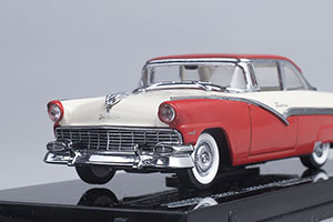 FORD FAIRLANE FIESTA 1956 RED/COLONIAL WHITE — фото 9