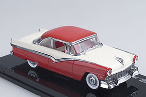 FORD FAIRLANE FIESTA 1956 RED/COLONIAL WHITE — фото 2