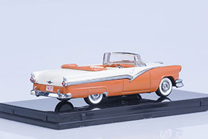 FORD FAIRLANE OPEN CONVERTIBLE 1956 MANDARIN ORANGE/COLONIAL WHIT — фото 3