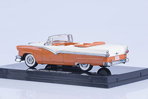 FORD FAIRLANE OPEN CONVERTIBLE 1956 MANDARIN ORANGE/COLONIAL WHIT — фото 4