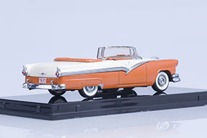 FORD FAIRLANE OPEN CONVERTIBLE 1956 MANDARIN ORANGE/COLONIAL WHIT — фото 6