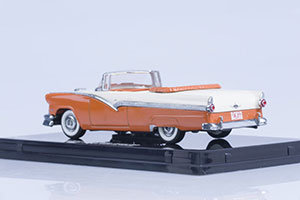 FORD FAIRLANE OPEN CONVERTIBLE 1956 MANDARIN ORANGE/COLONIAL WHIT — фото 7