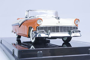 FORD FAIRLANE OPEN CONVERTIBLE 1956 MANDARIN ORANGE/COLONIAL WHIT — фото 10