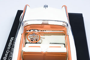 FORD FAIRLANE OPEN CONVERTIBLE 1956 MANDARIN ORANGE/COLONIAL WHIT — фото 11