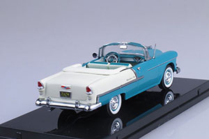CHEVROLET BEL AIR OPEN CONVERTIBLE 1955 GREEN — фото 2