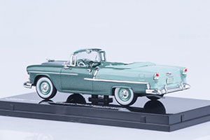 CHEVROLET BEL AIR OPEN CONVERTIBLE 1955 NEPTUNE GREEN — фото 4