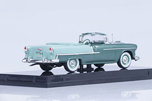 CHEVROLET BEL AIR OPEN CONVERTIBLE 1955 NEPTUNE GREEN — фото 7