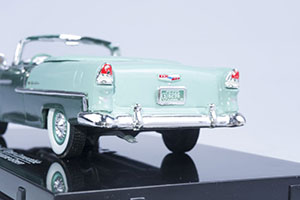 CHEVROLET BEL AIR OPEN CONVERTIBLE 1955 NEPTUNE GREEN — фото 10