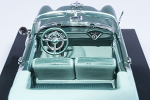 CHEVROLET BEL AIR OPEN CONVERTIBLE 1955 NEPTUNE GREEN — фото 11