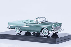 CHEVROLET BEL AIR OPEN CONVERTIBLE 1955 NEPTUNE GREEN — фото 2