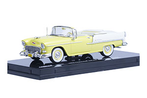 CHEVROLET BEL AIR OPEN CONVERTIBLE 1955 HARVEST GOLD