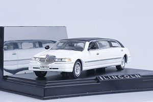 LINCOLN LIMOUSINE 2000 WHITE/BLACK ROOF — фото 3