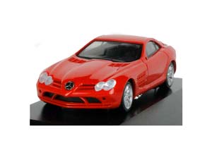 MERCEDES-BENZ SLR MCLAREN Z199 2003 КРАСНЫЙ (ДЛИНА МОДЕЛИ 3-5 СМ)