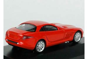 MERCEDES-BENZ SLR MCLAREN Z199 2003 КРАСНЫЙ (ДЛИНА МОДЕЛИ 3-5 СМ) — фото 2