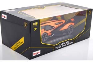 LAMBORGHINI LAMBO V12 VISION GRAN TURISMO 2020 ORANGE / ЛАМБОРГИНИ В12 ВИЖН ОРАНЖЕВЫЙ — фото 5