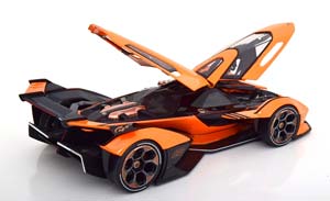 LAMBORGHINI LAMBO V12 VISION GRAN TURISMO 2020 ORANGE BLACK — фото 4