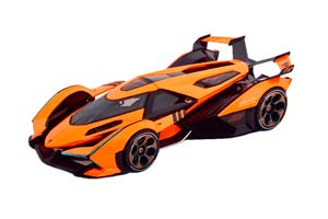 LAMBORGHINI LAMBO V12 VISION GRAN TURISMO (2020), ORANGE BLACK