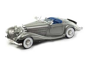 MERCEDES-BENZ 500К W29 1936 СЕРЫЙ МЕТАЛЛИК