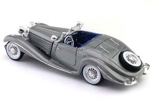 MERCEDES 500K TYPE SPECIAL ROADSTER 1936 SILVER — фото 13