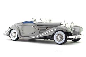 MERCEDES 500K TYPE SPECIAL ROADSTER 1936 SILVER — фото 14
