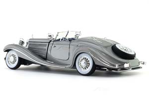 MERCEDES 500K TYPE SPECIAL ROADSTER 1936 SILVER — фото 15