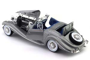 MERCEDES 500K TYPE SPECIAL ROADSTER 1936 SILVER — фото 4