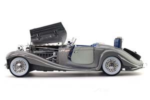 MERCEDES 500K TYPE SPECIAL ROADSTER 1936 SILVER — фото 5
