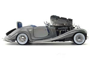 MERCEDES 500K TYPE SPECIAL ROADSTER 1936 SILVER — фото 6