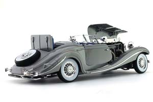 MERCEDES 500K TYPE SPECIAL ROADSTER 1936 SILVER — фото 7