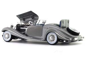 MERCEDES 500K TYPE SPECIAL ROADSTER 1936 SILVER — фото 8