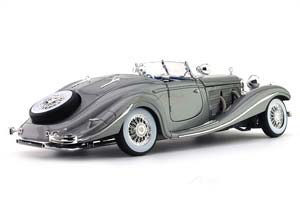 MERCEDES 500K TYPE SPECIAL ROADSTER 1936 SILVER — фото 2