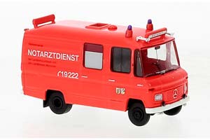 MERCEDES-BENZ L 508 RTW 1978 ПОЖАРНЫЙ (ДЛИНА МОДЕЛИ 3-5 СМ)