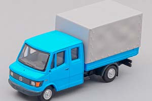 MERCEDES-BENZ L 307 D DOKA С ТЕНТОМ / МЕРСЕДЕС-БЕНЦ 307 ДОКА СИНИЙ