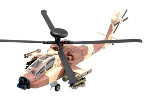 PLANE УДАРНЫЙ ВЕРТОЛЕТ AH-64D APACHE (АПАЧ) ВВС ИЗРАИЛЯ NO. 966**САМОЛЕТ МОДЕЛЬ САМОЛЕТА