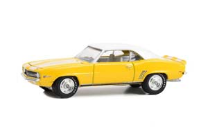 CHEVROLET CAMARO Z28 (LOT #1043) 1969 DAYTONA YELLOW (ДЛИНА МОДЕЛИ 6-10 СМ)