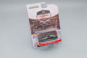 PONTIAC GTO 1971, STARLIGHT BLACK GREENLIGHT!!! (ДЛИНА МОДЕЛИ 6-10 СМ)