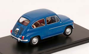 FIAT 600D 1960 BLUE GREY — фото 2